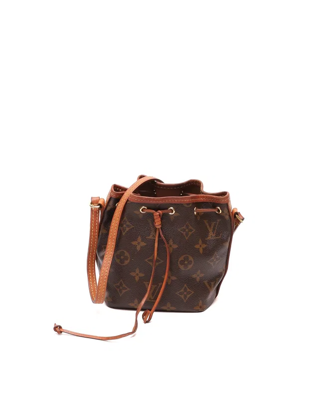 Louis Vuitton Monogram Nano Noé Bag in Coated canvas from A Retro Tale