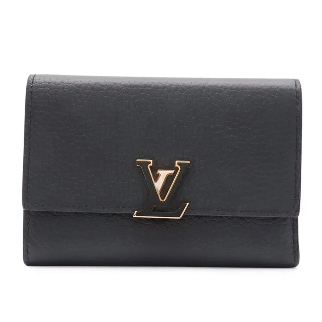 Louis Vuitton Portefeuille Capucines Compact 3 Trifold Wallet Taurillon Leather in Leather from The Reluxe