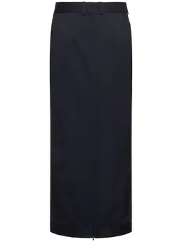 BETTTER Long skirt with pockets in 98% Cotton, 2% Elastane, photo 5 of 5 from LUISAVIAROMA
