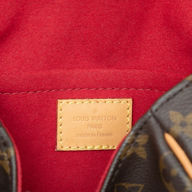 Brown Louis Vuitton Monogram Tambourin Crossbody Bag in Brown Coated canvas from Designer Revival, photo 2 of 2