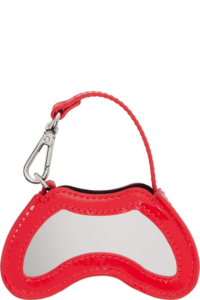 Diesel Red Play Bag Charm, photo 2 of 2 from SSENSE