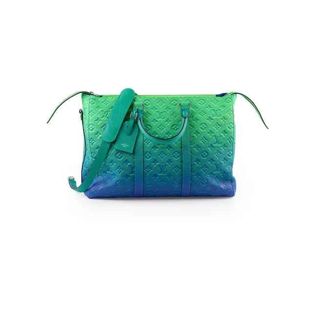 Louis Vuitton Virgil Illusion Keepall Tote Taurillon Leather in Leather from The Purse Affair