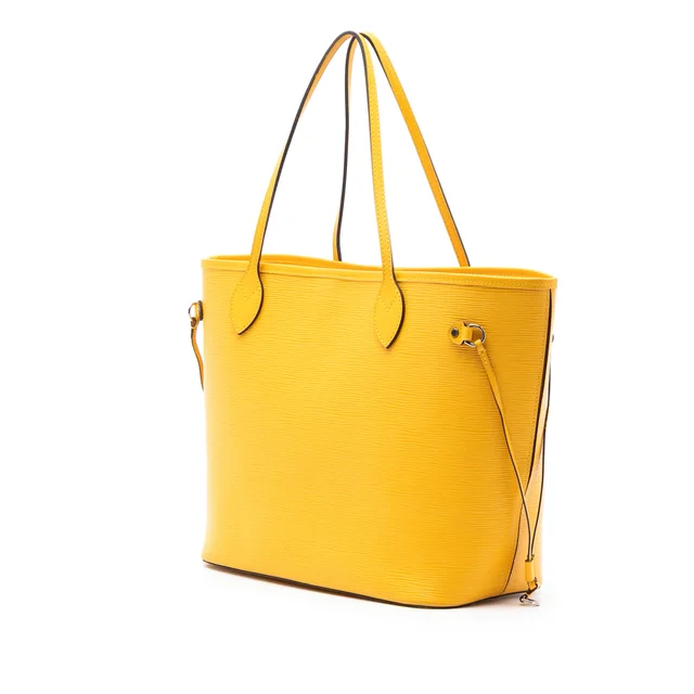 Yellow Louis Vuitton Epi Neverfull MM Tote Bag in Yellow Leather from Designer Revival, photo 2 of 2
