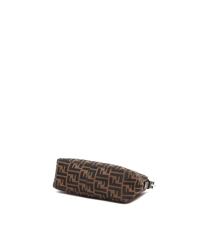 Fendi Zucca Fold Over Baguette Bag in Canvas from A Retro Tale, photo 5 of 7