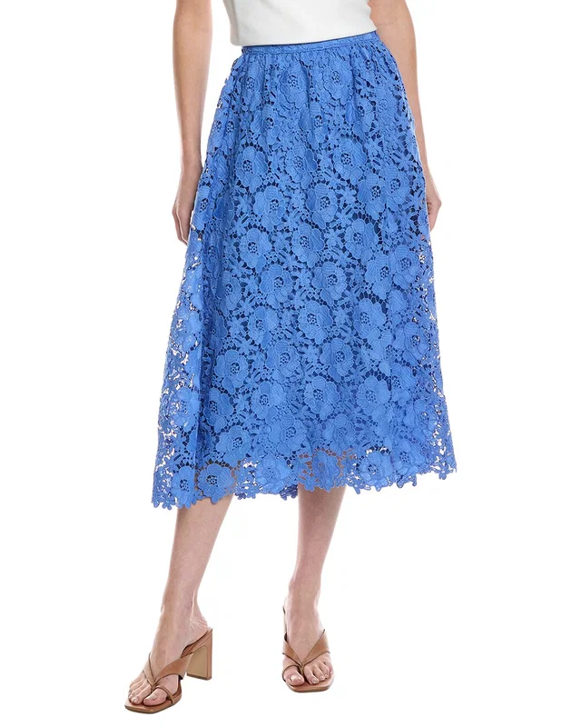 CeCe Lace A-Line Midi Skirt, image 1 of 1 from Rue La La