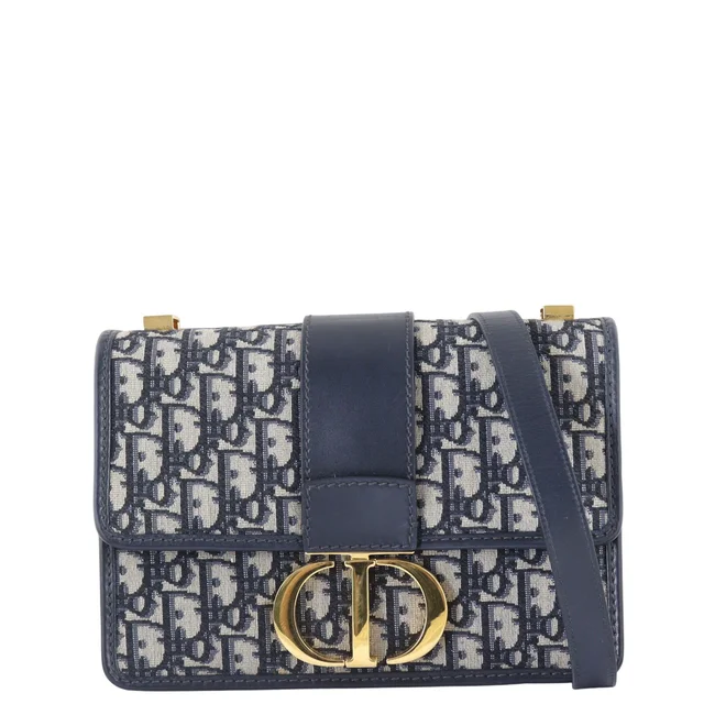 Dior 30 Montaigne Bag Oblique in Canvas from Luxe.It.Fwd
