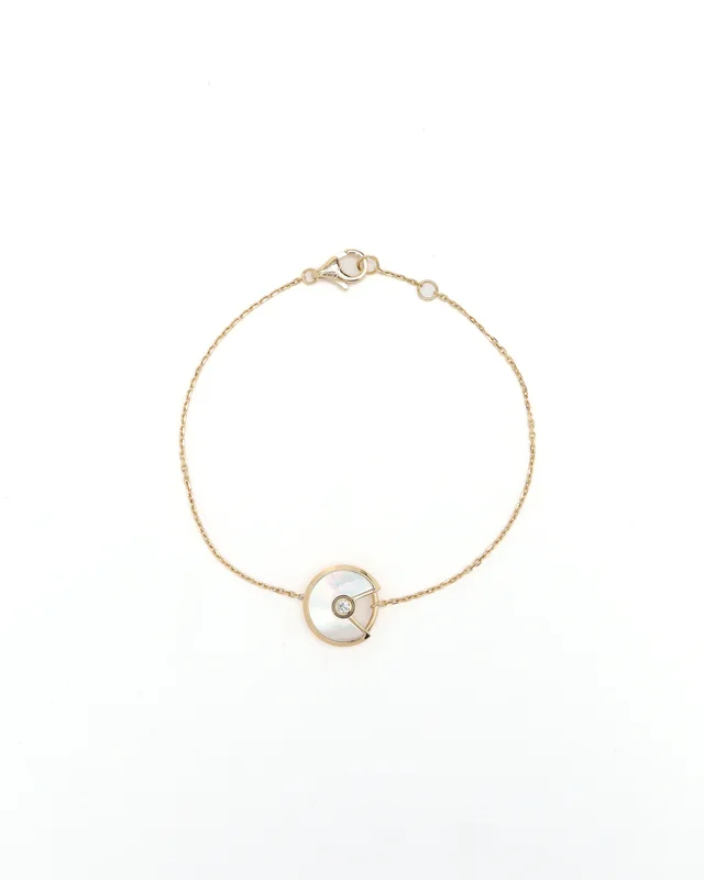 Amulette de Cartier Bracelets, 18kt Yellow Gold in Yellow Satin from A Retro Tale