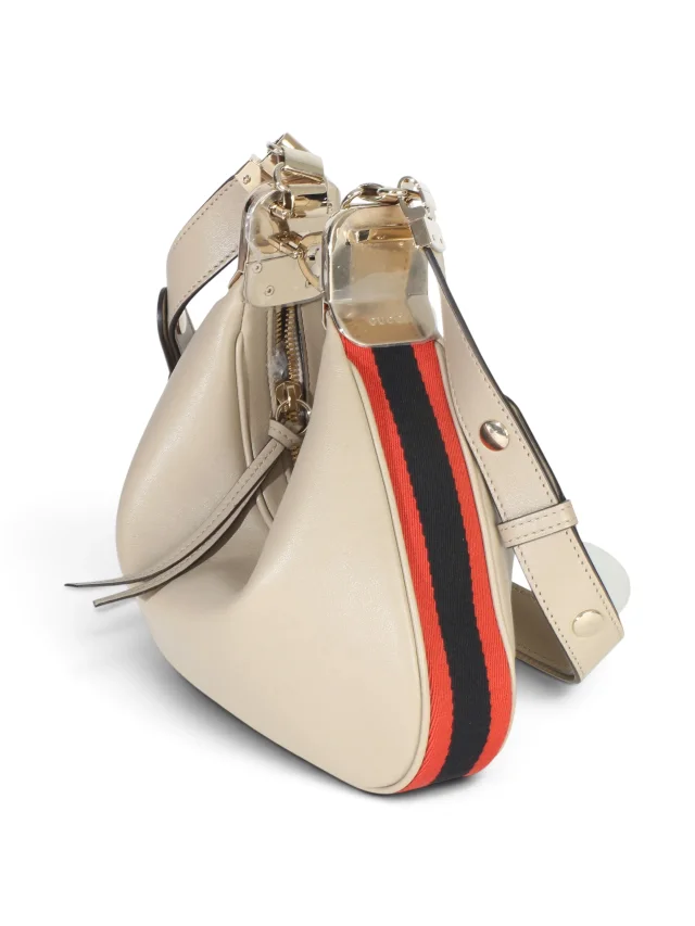 Gucci Beige Smooth Leather Attache Bag Small in Beige Leather from Season 2 Consign, photo 2 of 9