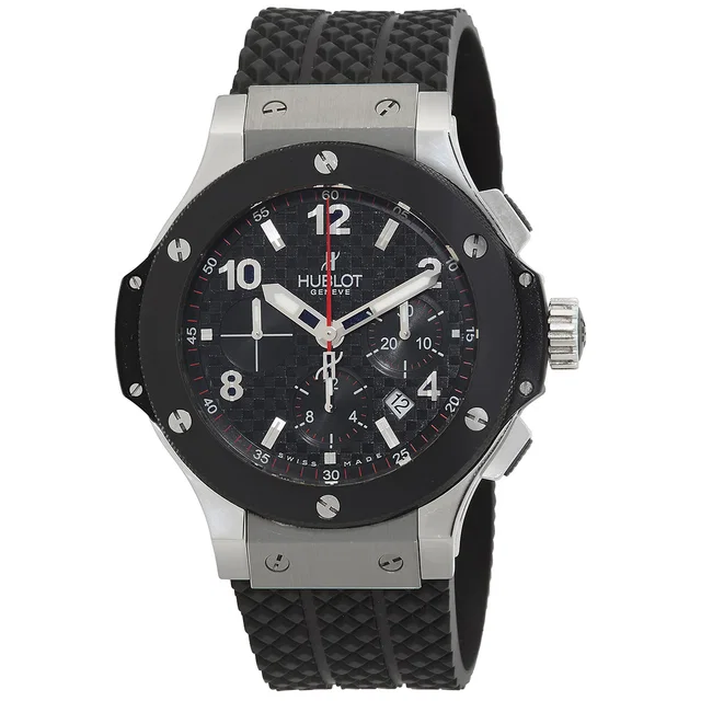 Hublot Big Bang Steel Ceramic Mens Watch 301.SB.131.RX in silver|gray|black Ceramic from Jomashop.com
