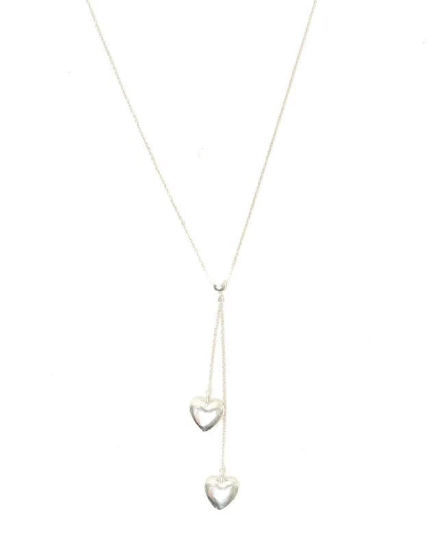 Tiffany & Co. Heart Silver Necklace in Silver from A Retro Tale