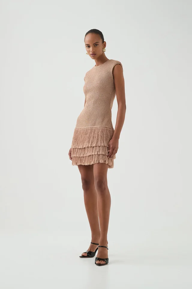 AJE Breeze Knit Mini Dress in Pink from Aje, photo 1 of 1