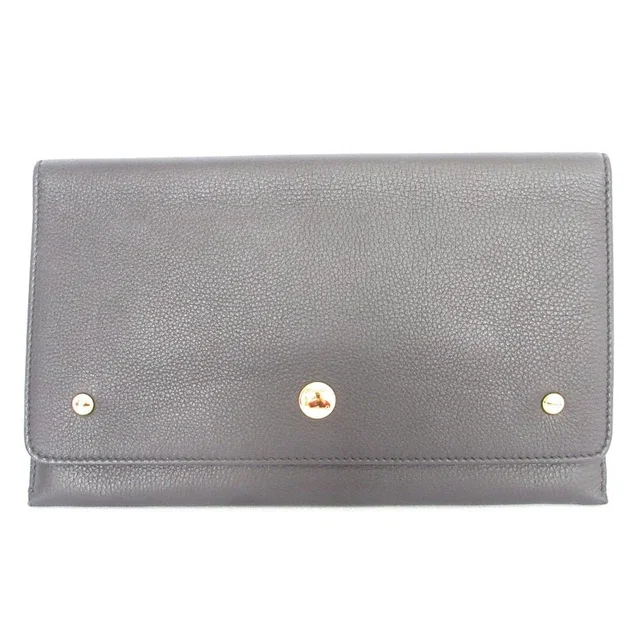 Burberry Leather Clutch Bag in Leather from LuxUness