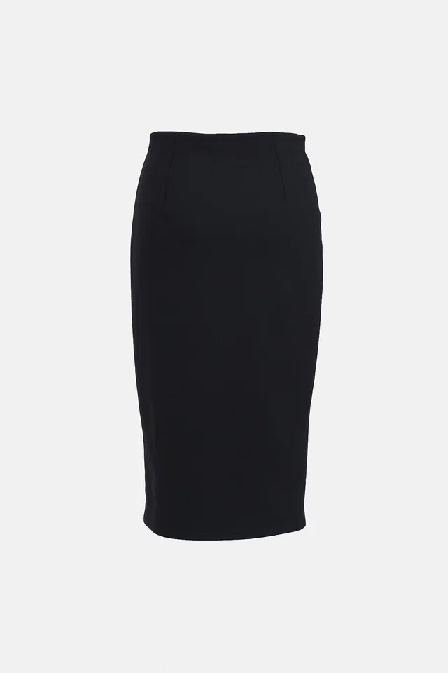 The Row Bodycon Midi Skirt in Nylon from VSP Consignment