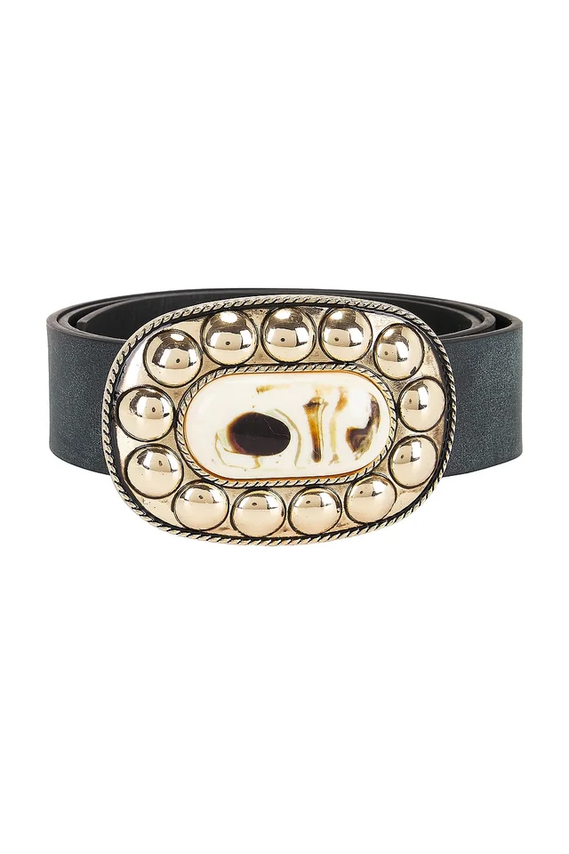 8 Other Reasons Faux Nappa Belt in Silver & Gold, photo 3 of 3 from REVOLVE (Canada)