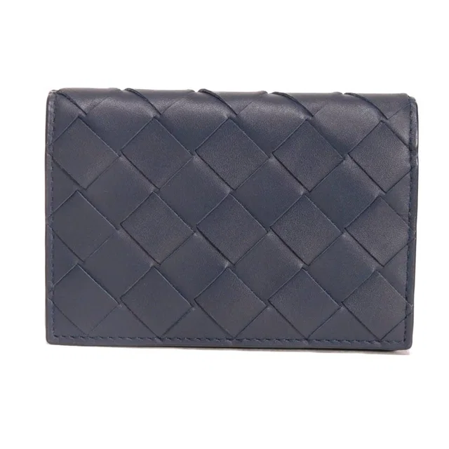 Bottega Veneta Business Card Holder Calfskin Card Case in Calfskin from LuxUness