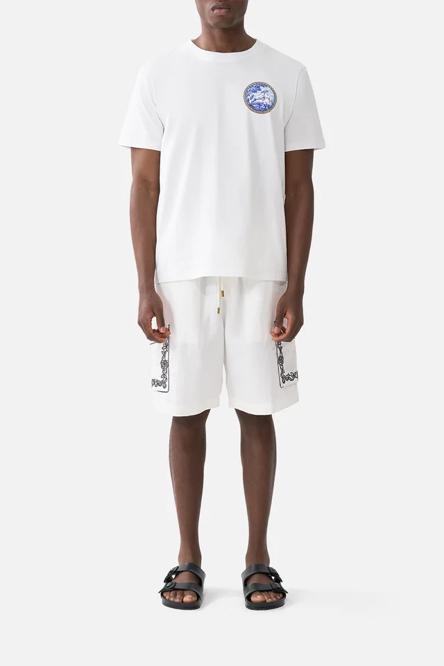 Camilla eBoutique LONG CARGO SHORT WITH ELASTIC WAIST A TILED WONDERLAND from CAMILLA, photo 1 of 1