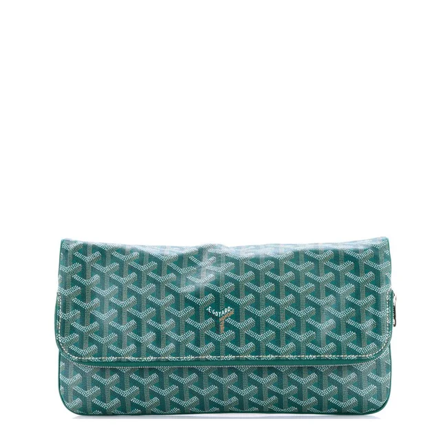 Goyard Saint Marie Clutch Coated Canvas in green Coated canvas from Poshmark, photo 1 of 1