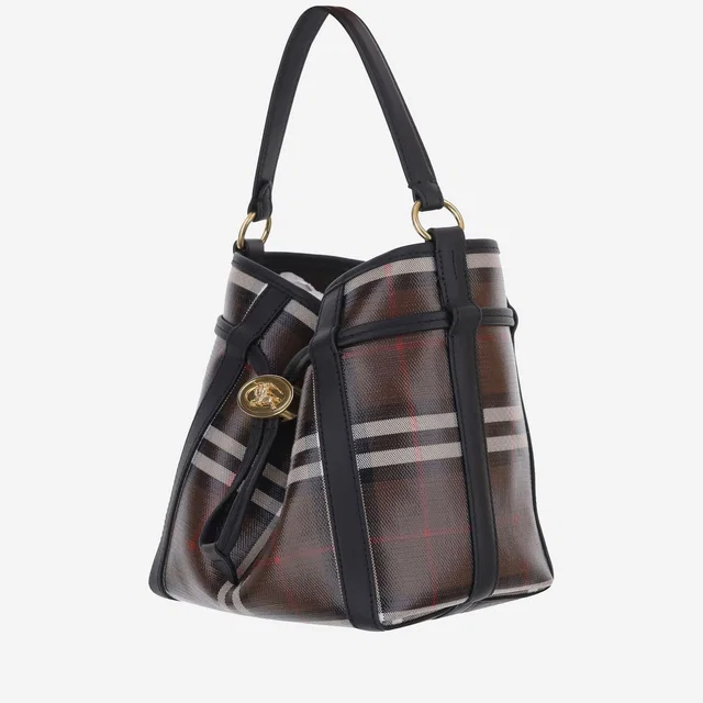 Burberry Shoulder Bag — Brown Cotton in Brown Canvas from HEWI