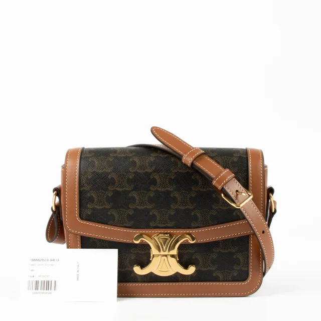 Celine Triomphe Canvas Triomphe Teen Bag in Canvas from Labellov, photo 2 of 5