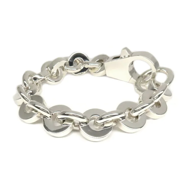 Hermès Bracelet Voltage GM Silver Chain in Silver from The Reluxe