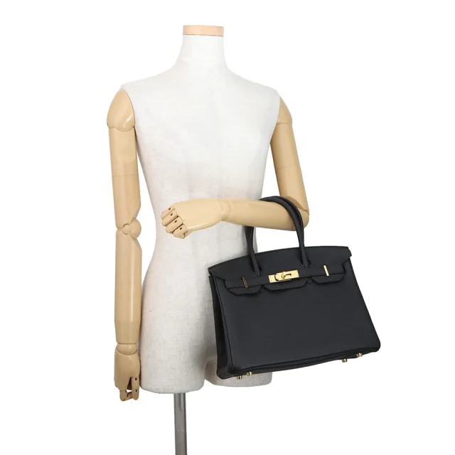 Hermès Birkin Black Togo Leather Size 30 in Black Togo leather from GALLERY RARE, photo 4 of 21