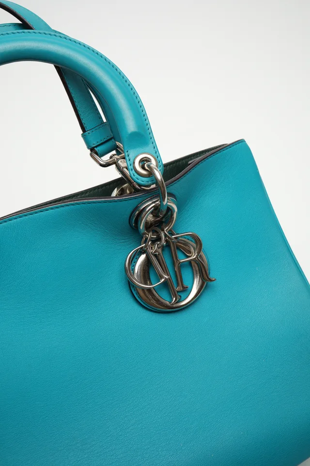 Dior Diorissimo Leather Handbag in Leather from A Retro Tale, photo 6 of 11
