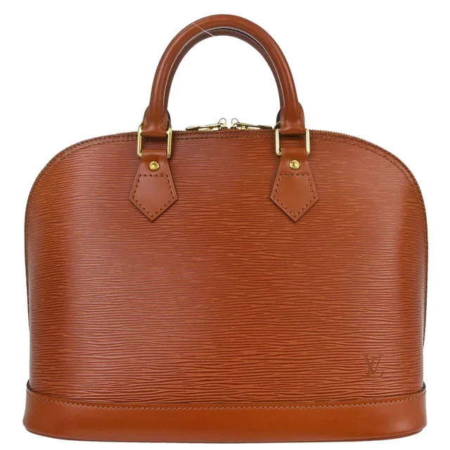 Louis Vuitton 1997 Brown Epi Alma Handbag M52143 in Brown Leather from AMORE Vintage Tokyo