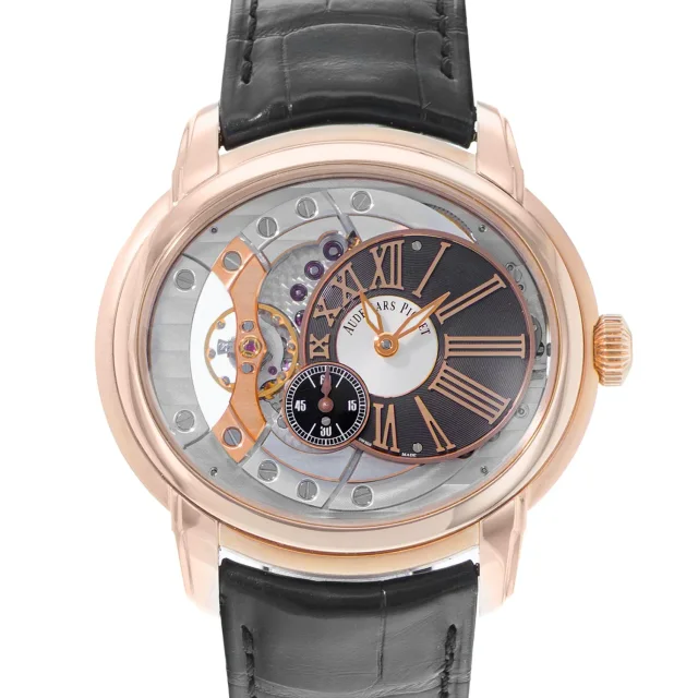 Audemars Piguet Millenary 4101 Watch in multicolor Crocodile from The RealReal