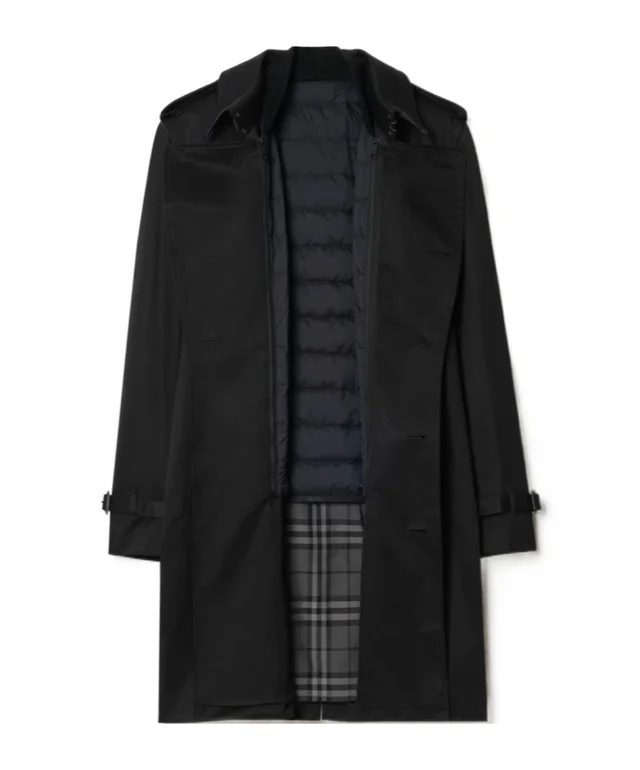 Burberry Mid-length Detachable Gilet Kensington Trench Coat, photo 2 of 2 from SENSER