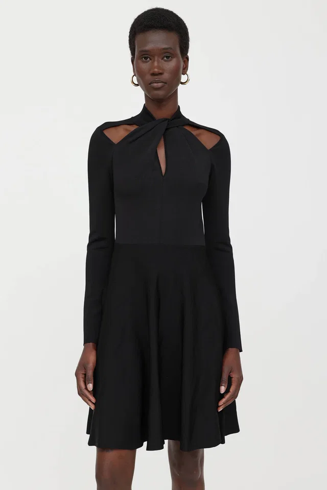 Givenchy Cut Out Midi Dress from VSP Consignment