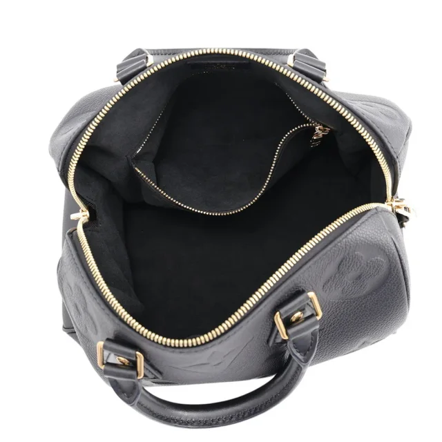 Louis Vuitton Speedy Bandouliere NoirM58951 Monogram Empreinte Leather Size 25 in Leather from GALLERY RARE, photo 6 of 17