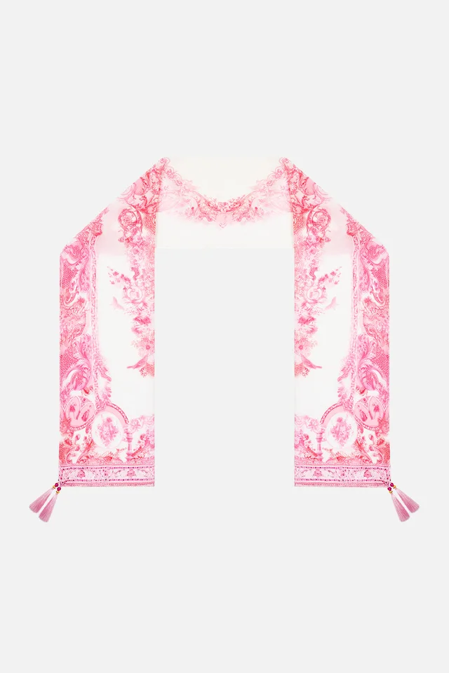 Camilla eBoutique LONG SILK CRINKLE CHIFFON SCARF LIVIN LA VIDA ROSA from CAMILLA, photo 1 of 1