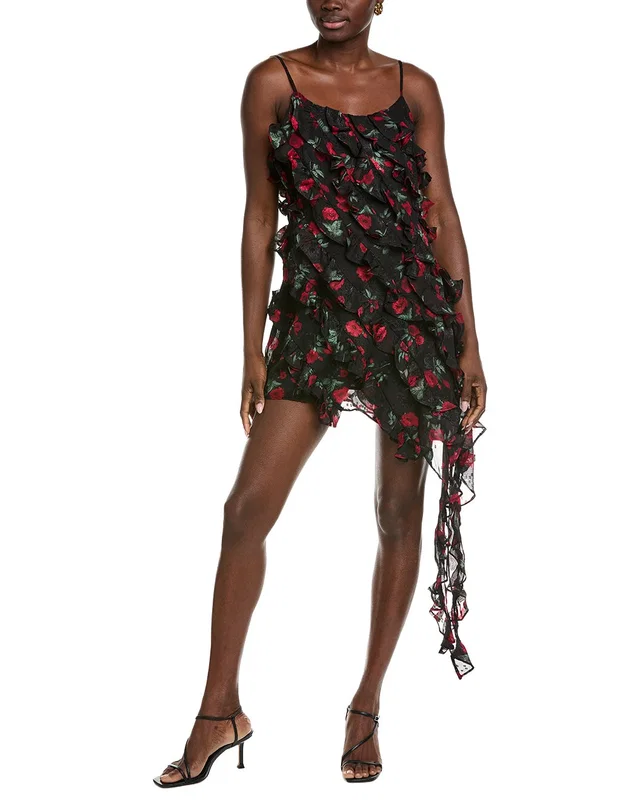 Endless Rose Print Ruffled Dress, image 1 of 1 from Gilt