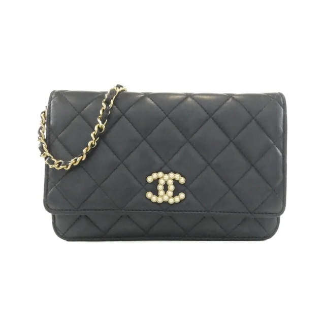 Chanel Chain Wallet Shoulder Bag in Lambskin from The Reluxe