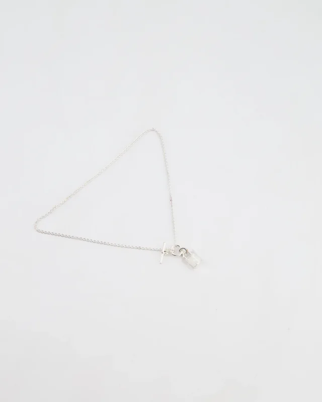Hermès Palladium Kelly Cadenas Pendant Necklace from Sellier, photo 3 of 5