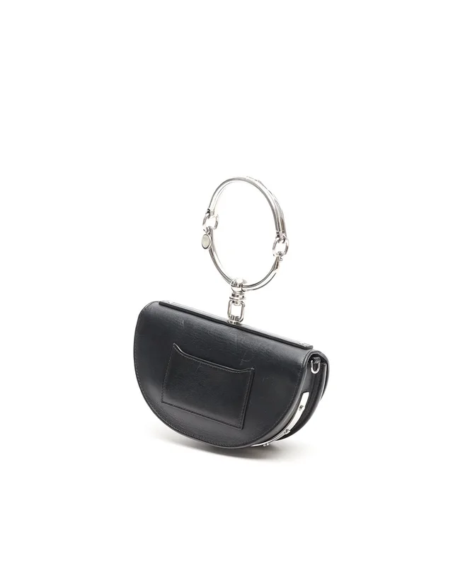 Chloé Nile Minaudière Rhinestone Bracelet Bag in Leather from A Retro Tale, photo 3 of 7