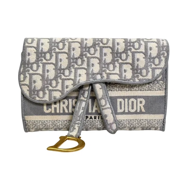 Dior Saddle Grey Belt Pouch in Grey from Luxury Promise