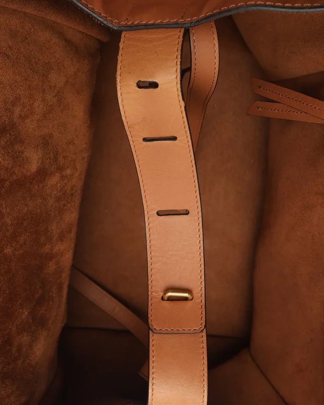 Celine Luggage Phantom Bag in Suede from A Retro Tale, photo 6 of 10