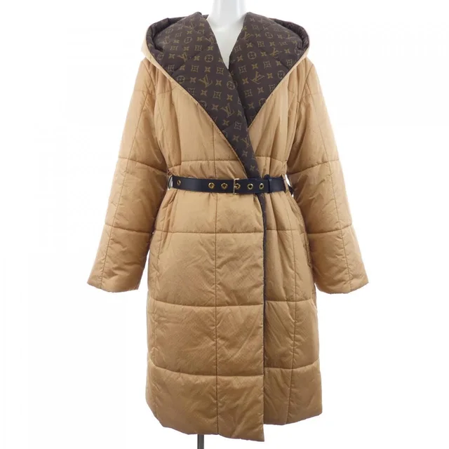 Louis Vuitton Long Pillow Puffer Wrap Coat from The Reluxe