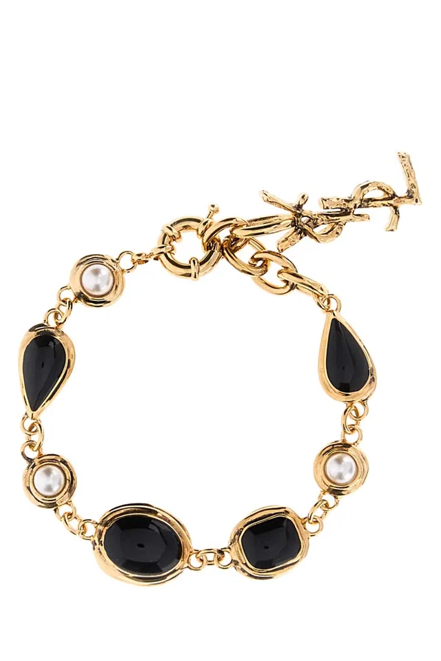 Saint Laurent Elements Bracelet — Gold Bracelets in Gold from HEWI