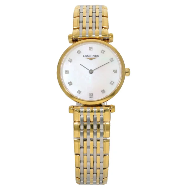 Longines La Grande Classique L4.209.2 24mm Gold Plated Watch in Gold from H&T