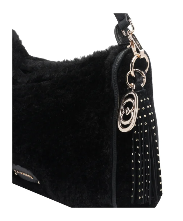La Carrie Teddy Studded Shoulder Bag, photo 4 of 4 from SENSER