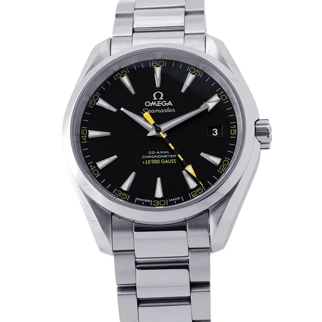 Omega Seamaster Aqua Terra 15,000 Gauss W41.5mm Stainless Steel Black Dial231.10.42.21.01.002 in Black from GALLERY RARE