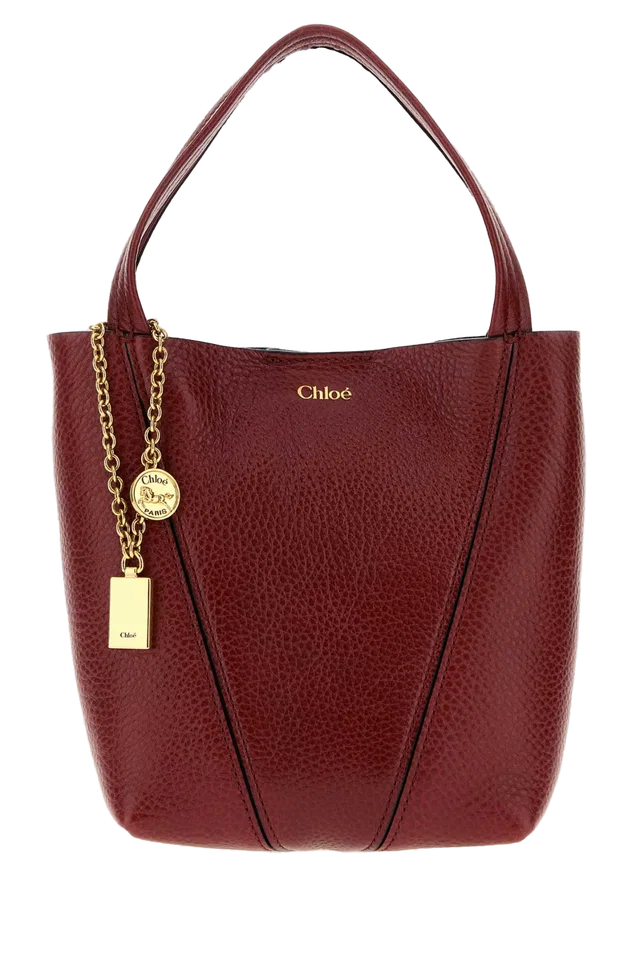 Chloé Shoulder Bag — Red in Red Calfskin from HEWI