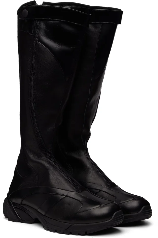 OUR LEGACY Black Bionic II Boots, photo 4 of 5 from SSENSE