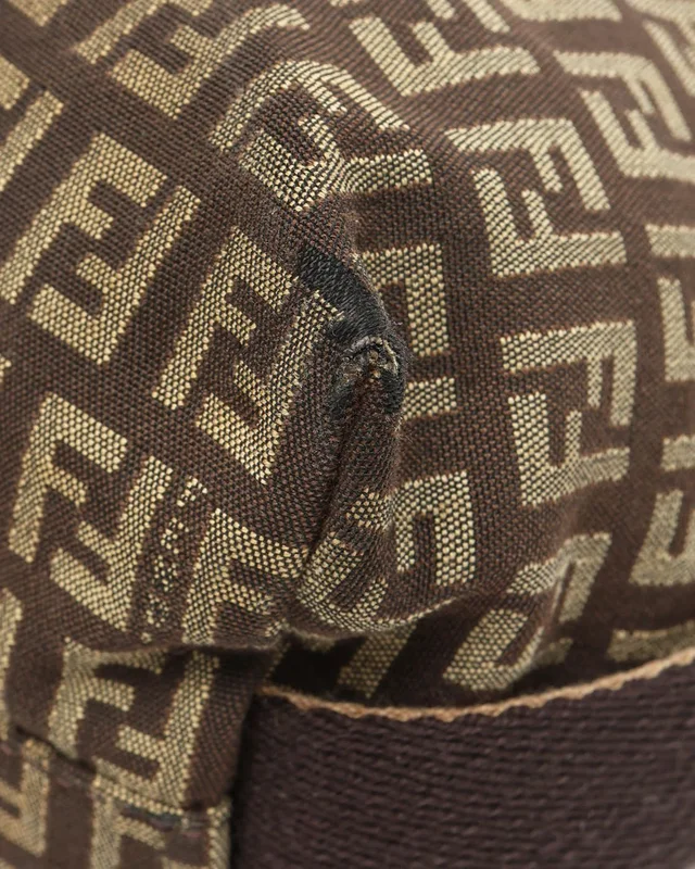 Fendi Zucchino Crossbody Bag in Canvas from A Retro Tale, photo 9 of 12