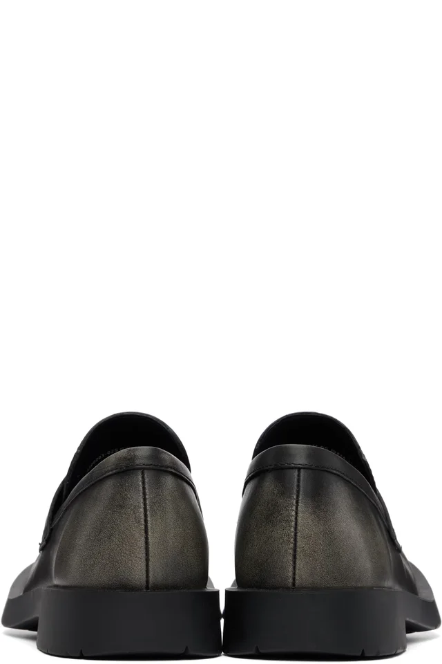 CAMPERLAB Black MIL 1978 Leather Loafers, photo 2 of 5 from SSENSE