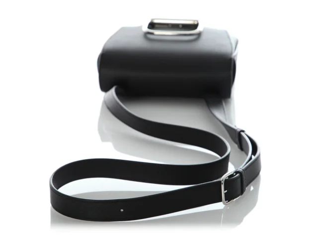 Hermès Mini Black Epsom Della Cavalleria in Black Epsom leather from Ann's Fabulous Finds, photo 7 of 10