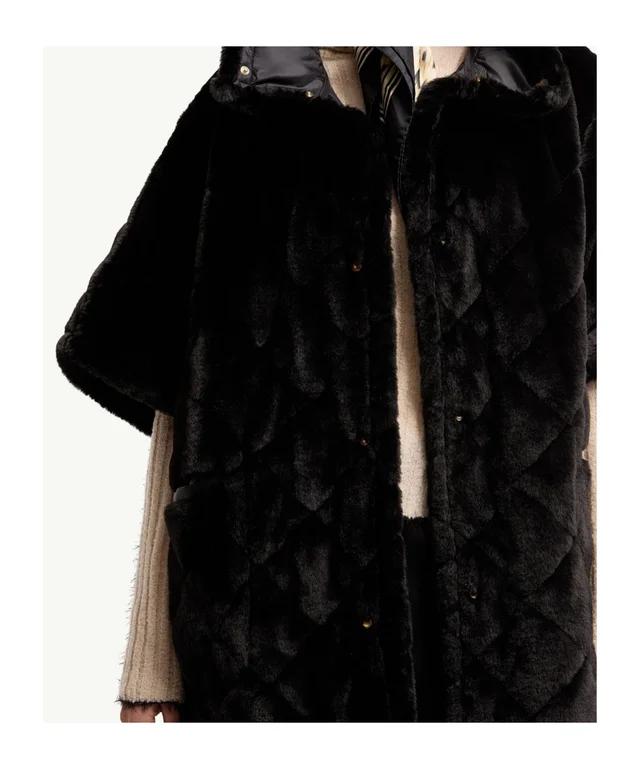 Moncler Reversible Hooded Cape, photo 8 of 9 from SENSER