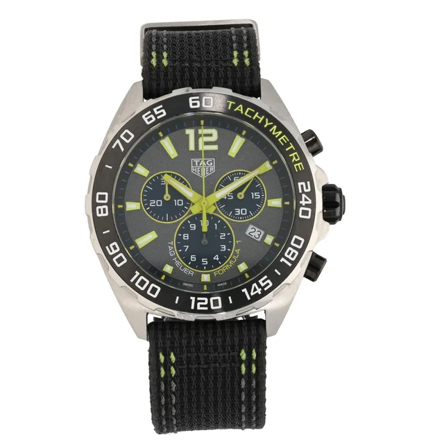 TAG Heuer Formula 1 CAZ101AG 43mm Stainless Steel Watch from H&T